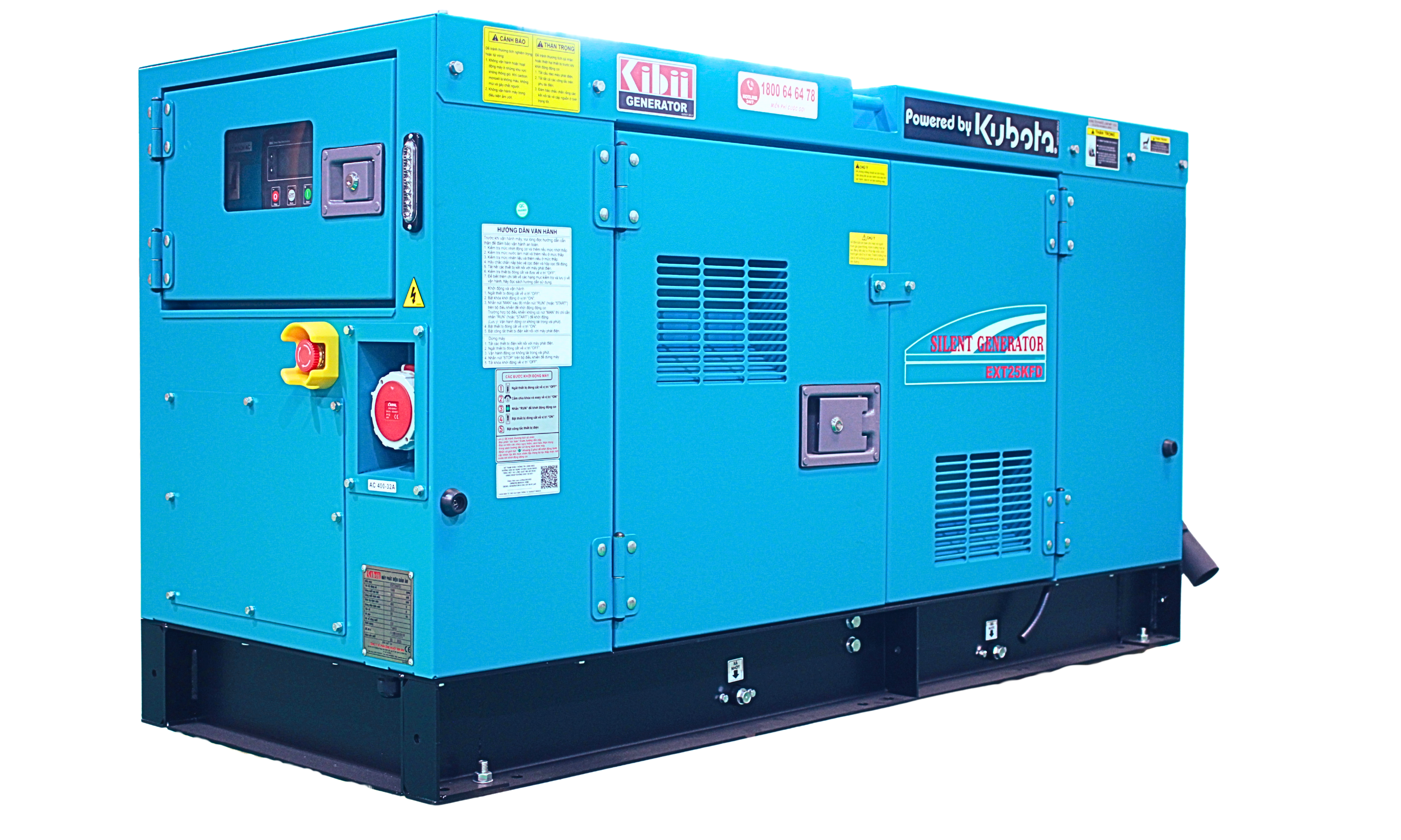 MPĐ Container EXT25KFD máy phát điện xe container