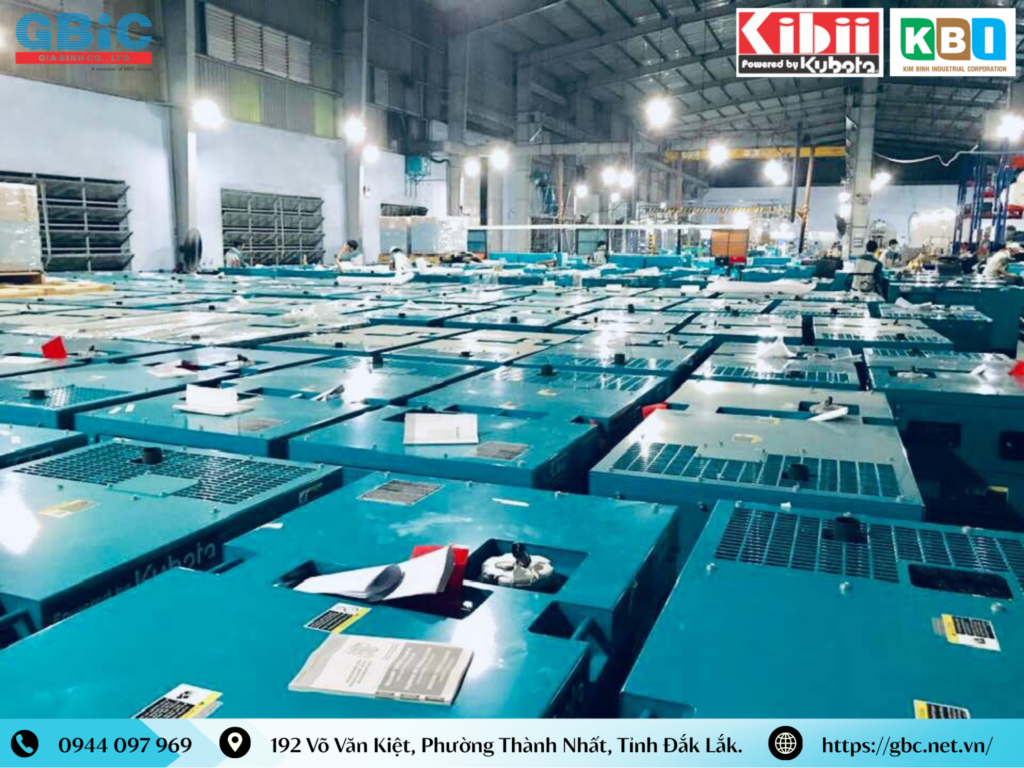 Công ty TNHH MTV Gia Bình – Đơn vị cung cấp máy phát điện Kibii tại khu vực Tây Nguyên