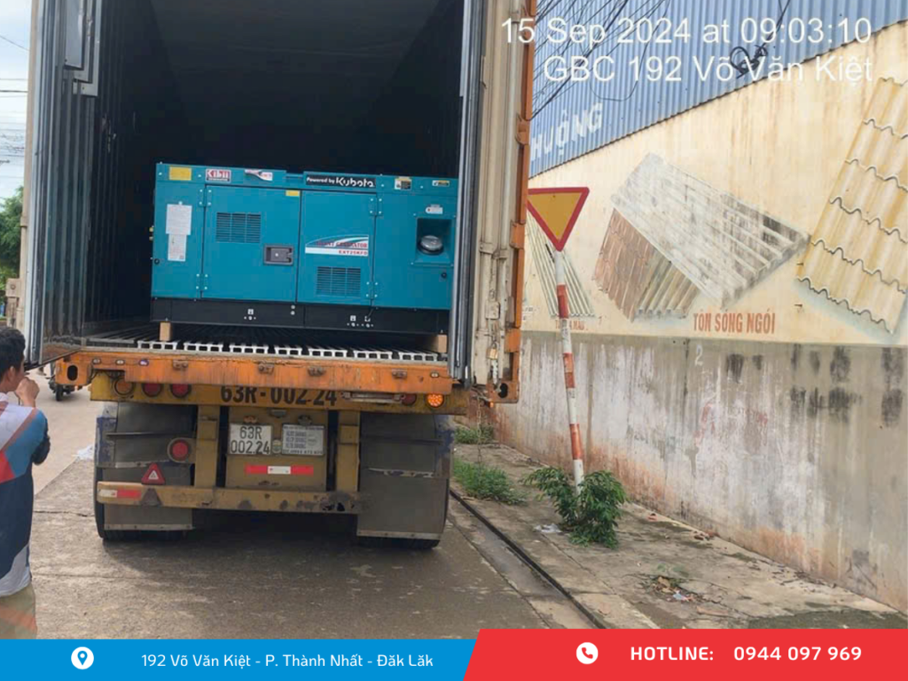 Máy phát điện chuyên dụng dành cho container lạnh Kibii EXT25KFD