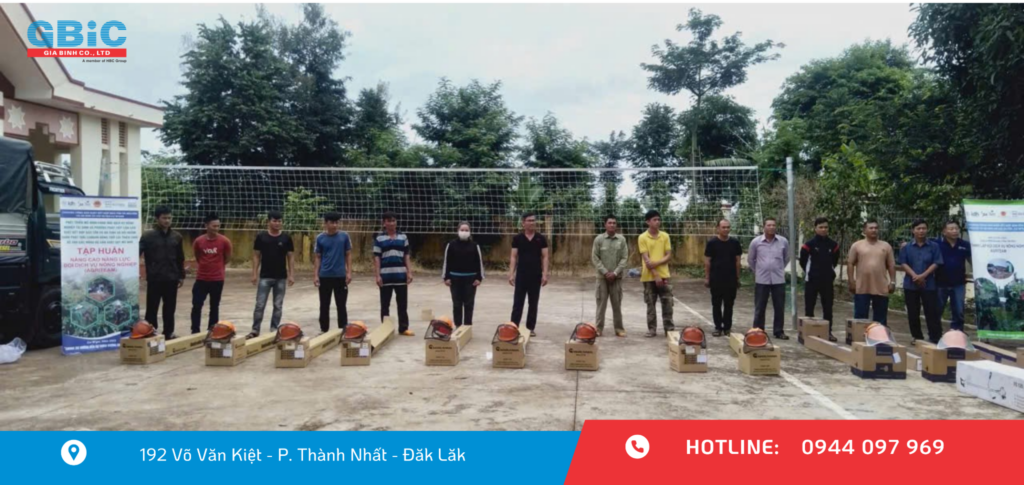 Chương trình máy cắt cỏ Maruyama tại Đăk Lăk