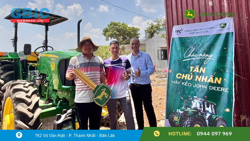 Tri ân khách hàng máy nông nghiệp John Deer tại GBiC