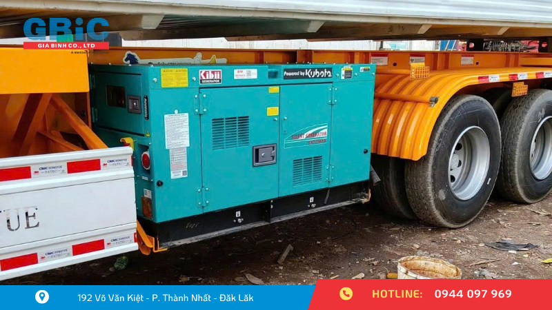 Máy phát điện Kibii cho xe container lạnh