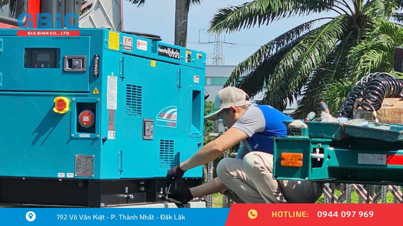 Máy phát điện Kibii cho xe container lạnh