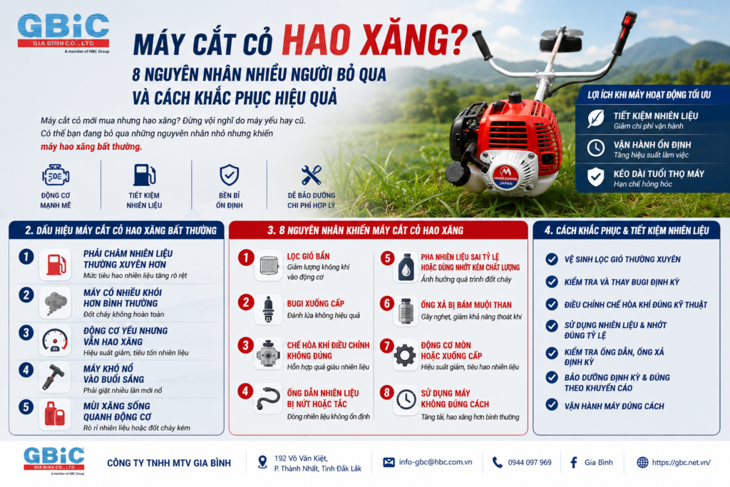 máy cắt cỏ maruyama