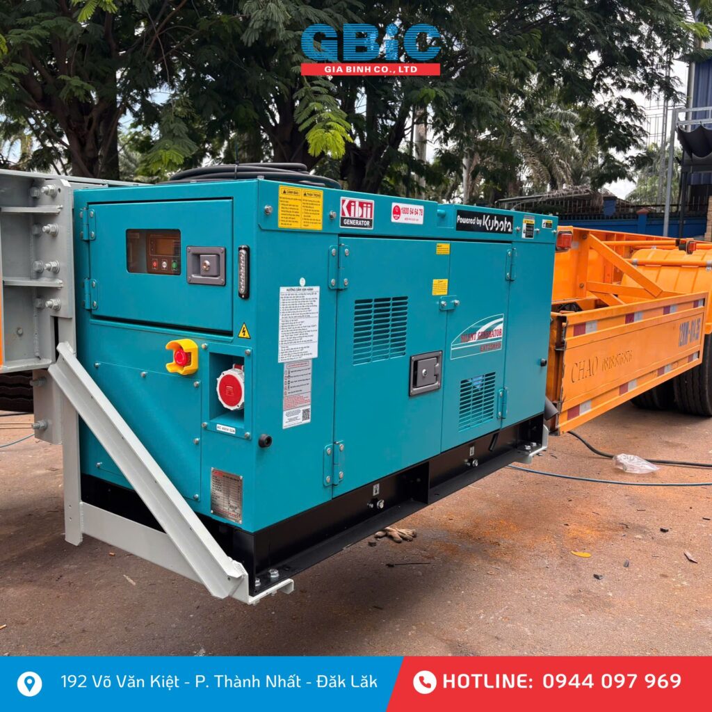 Gia Bình – Đơn vị chuyên cung cấp máy phát điện Kibii chính hãng