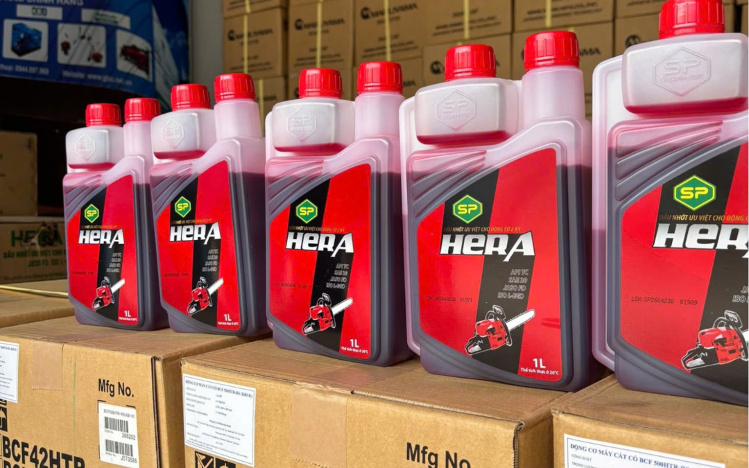 CÁCH PHA XĂNG NHỚT CHO MÁY CẮT CỎ 2 THÌ ĐÚNG TỶ LỆ
