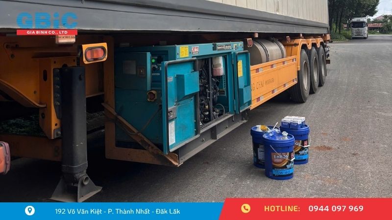 Kibii BẢO DƯỠNG MIỄN PHÍ MÁY PHÁT ĐIỆN CONTAINER LẠNH TẠI ĐẮK LẮK