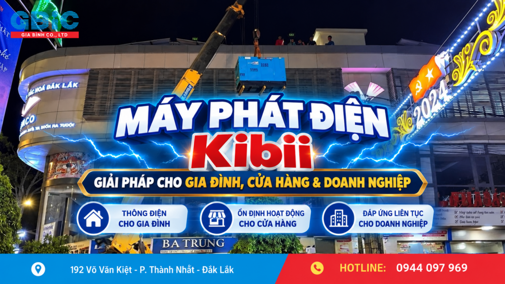 Những điểm mạnh của Máy phát điện Kibii