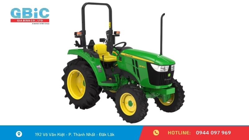 Máy Kéo John Deere 3036E: Thông Số, Ưu Điểm & Ứng Dụng