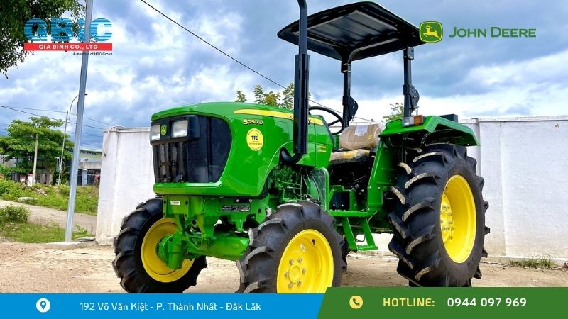 Máy Kéo John Deere 5050D Mới Nhất 2026