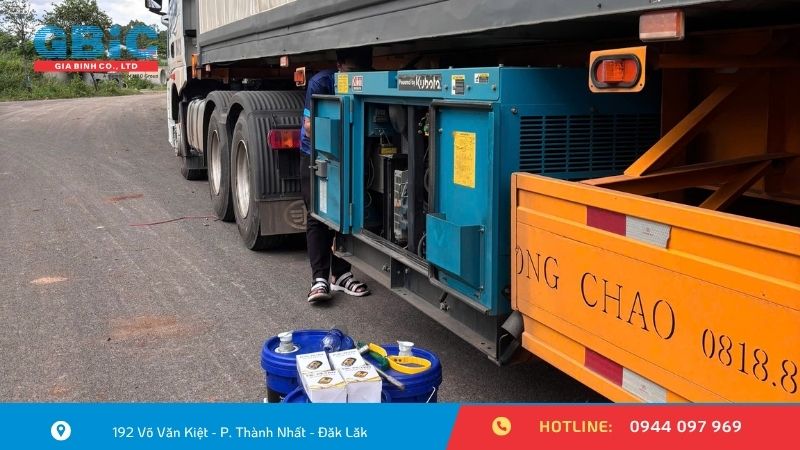 Bảo dưỡng định kỳ giúp hạn chế sự cố máy phát điện Kibii EXT25KFD