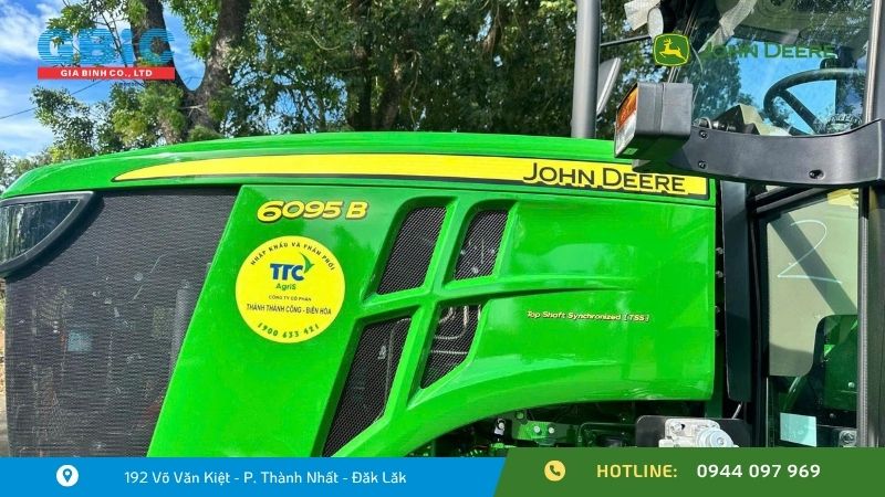  Vì sao nên mua máy kéo John Deere 6095B