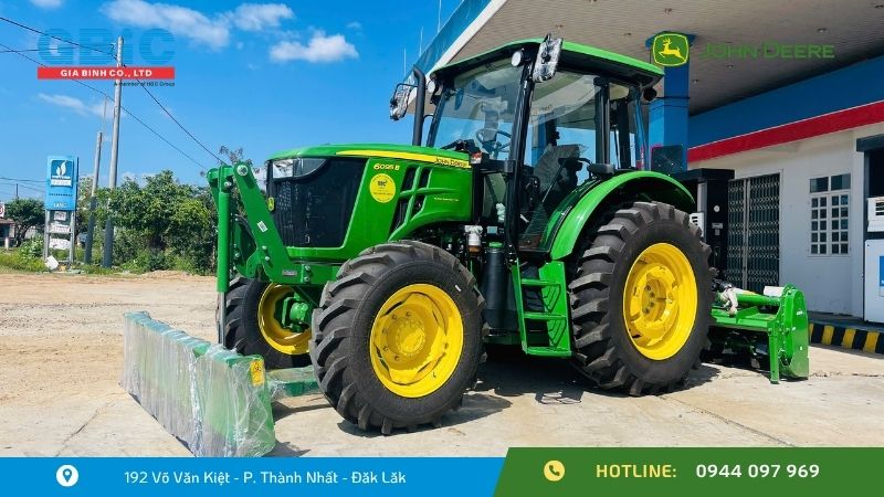 Máy Kéo John Deere Trên Từng Vùng Đất Tây Nguyên