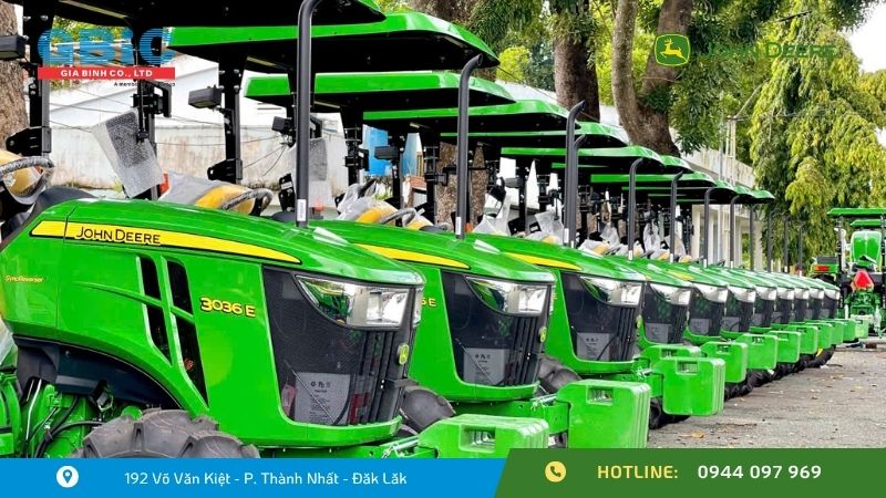 máy kéo John Deere tại Gia Bình