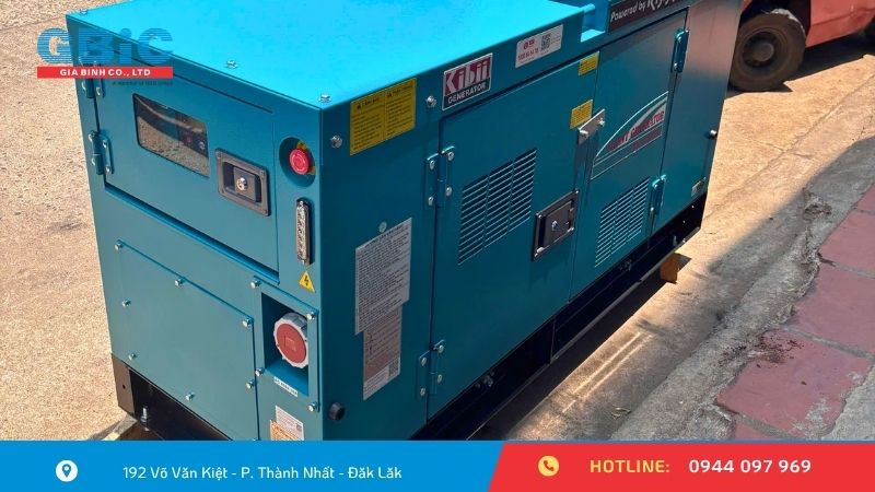 Máy phát điện Kibii EXT25KFD là gì? Vì sao xe container lạnh cần máy phát điện chuyên dụng?