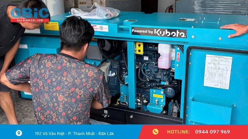 MÁY PHÁT ĐIỆN Kibii EXT25KFD CHUYÊN BIỆT CHO XE CONTAINER LẠNH, GIẢI PHÁP CẤP ĐIỆN TRÊN MỌI HÀNH TRÌNH