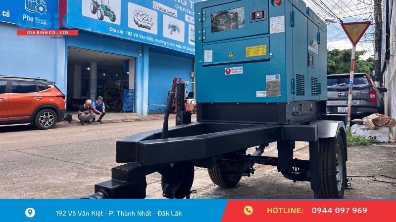 Nên mua máy phát điện lưu động gắn rơ moóc ở đâu?